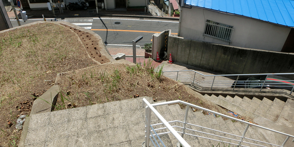外構　リフォーム前